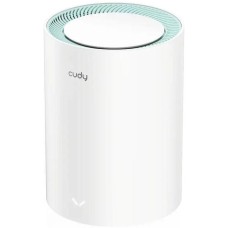 CUDY Бесшовный Mesh роутер M1500, Wi-Fi 6, AX1500, 2.4/5ГГц, 2 LAN, белый [m1500(1-pack)]