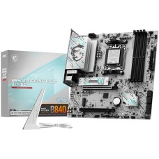Материнская плата MSI Материнская плата B840M GAMING PLUS WIFI6E B840, AM5, 4*DDR5, 2*PCIEx16, 2*M.2, 2*TypeC, 1*USB3.2Gen2, 4*USB3.2Gen1, 8*USB2.0, 4*SATA3.0, 2.5G, HDMI, M-ATX, RTL
