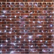NEON-NIGHT Гирлянда Занавес 2х6м 768 LED БЕЛЫЙ прозрачный ПВХ IP65 эффект мерцания 230В нужен блок 303-500-1