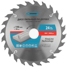 GROSS Пильный диск по дереву 190 x 30 x 24Т 73318