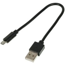 DIGMA Кабель MICROUSB-0.15M-BLK USB (m)-micro USB (m) 0.15м черный
