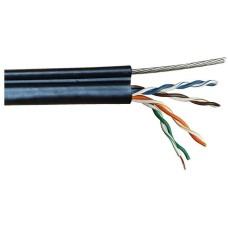 LANMASTER Кабель информационный TWT-5EUTP-OUT-TR кат.5E UTP 4 пары 24AWG PE внешний 305м черный