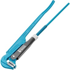 GROSS Ключ трубный рычажный 1.5, №2, цельнокованый, CrV, тип 