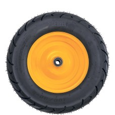 DENZEL Колесо пневматическое бескамерное 16х4.00-8 D410мм, d12мм, длина оси 104мм 689525