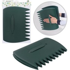 MULTIDOM Ручные грабли для сбора листьев и травы. Размер 34х26 см. J83-200