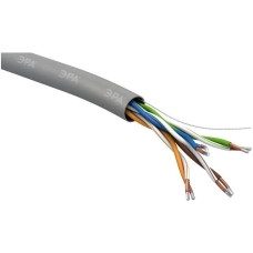 ЭРА Кабель информационный UL-4-PVC-A-100 Б0044439 кат.5E U/UTP 4 пары PVC внутренний 100м серый