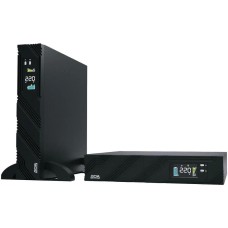 POWERCOM Источник бесперебойного питания Smart King Pro+ SPR-1000 LCD 800Вт 1000ВА черный