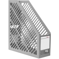 DELI Лоток вертикальный E9842 GREY 1отд. для бумаг серый пластик