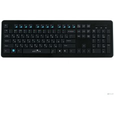 OKLICK Клавиатура 870S черный USB беспроводная slim Multimedia [368218]