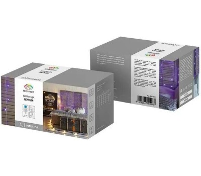 Электрогирлянды NEON-NIGHT (235-023) Гирлянда Светодиодный Дождь 1, 5х1м синий