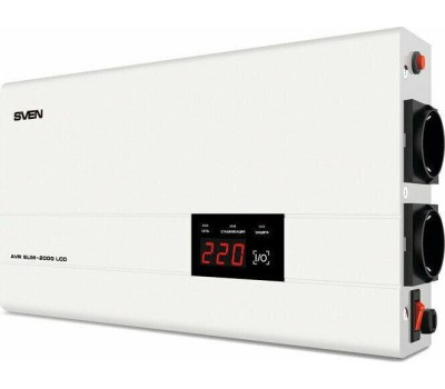 Стабилизатор SVEN AVR SLIM-500 LCD