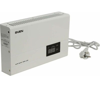 Стабилизатор SVEN AVR SLIM-500 LCD