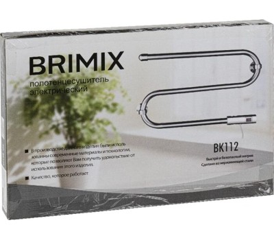 Полотенцесушитель BRIMIX BK112 Z-образный 310х500 нерж