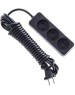 Удлинитель UNIEL (UL-00003606) S-CD3-7 BLACK Standart 7м 3 гнезда б/з Черный
