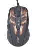 Мышь проводная A4TECH XL-750HB USB черный/коричневый