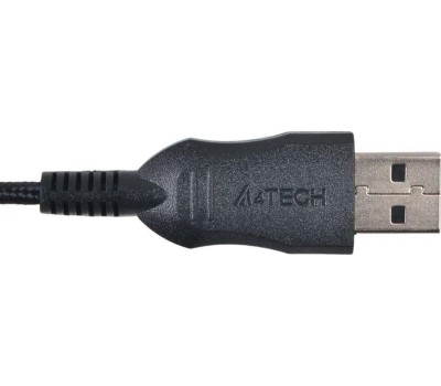Мышь проводная A4TECH XL-750HB USB черный/коричневый