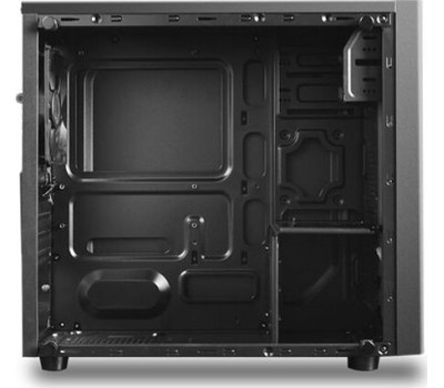 Корпус для ПК DEEPCOOL MATREXX 30 без БП, большое боковое окно, черный, MICRO ATX/MINI-ITX, 120x120 мм вентилятор сзади