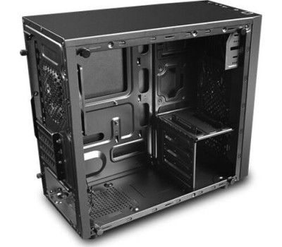 Корпус для ПК DEEPCOOL MATREXX 30 без БП, большое боковое окно, черный, MICRO ATX/MINI-ITX, 120x120 мм вентилятор сзади