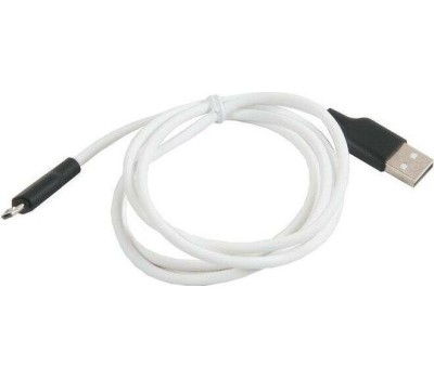 Дата-кабель microUSB HOCO (6957531071389) X21 USB (m)-microUSB (m) 1.0м - белый/черный