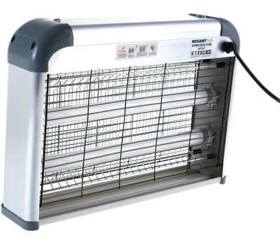 лампа антимоскитная REXANT (71-0046) АНТИМОСКИТНАЯ ЛАМПА 2Х10ВТ, 220В (R80)