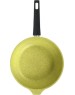 Сковорода КУКМОР 261tsl а/пр литая 26см съемн/руч Trendy style lime