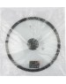 Крышка MALLONY Крышка стеклянная с силиконовым ободком CAPPELLO, 28 см диа, сил ручка (003546)