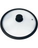 Крышка MALLONY Крышка стеклянная с силиконовым ободком CAPPELLO, 28 см диа, сил ручка (003546)