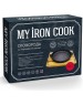 Сковорода MY REAL IRON COOK MC2200W порц чугун 20см с 2руч на подставке