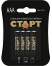 Алкалиновая батарейка СТАРТ (19135) LR03-BL4 N