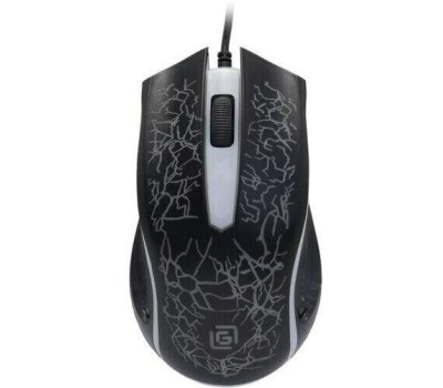 OKLICK Мышь Оклик 395M SHADOW черный оптическая (1500dpi) USB для ноутбука (3but)
