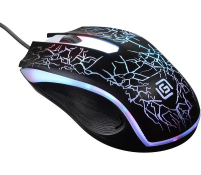 OKLICK Мышь Оклик 395M SHADOW черный оптическая (1500dpi) USB для ноутбука (3but)