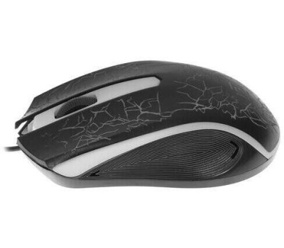 OKLICK Мышь Оклик 395M SHADOW черный оптическая (1500dpi) USB для ноутбука (3but)