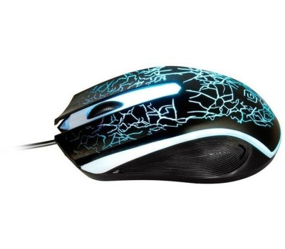OKLICK Мышь Оклик 395M SHADOW черный оптическая (1500dpi) USB для ноутбука (3but)