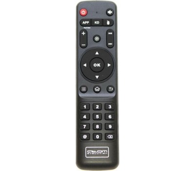 Приставка Смарт ТВ ATOM-432AM (Android TV Box), Amlogic S905W2, 4/32Gb, ВТ, дисплей, АTOM