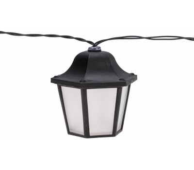 REXANT (602-2427) Гирлянда садовая Денг, 335см, 3000К, встроенный аккумулятор, солнечная панель, коллекция Пекин