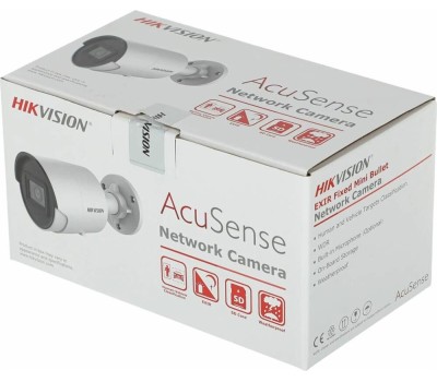 IP-Камера HIKVISION Камера видеонаблюдения IP DS-2CD2043G2-IU(2.8MM), 2688х1520 pix, 2.8 мм, белый