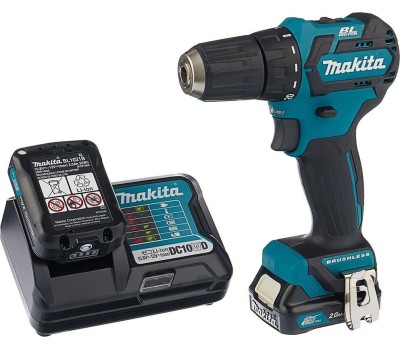 Дрель MAKITA Дрель-шуруповерт DF332DWAE, 2Ач, с двумя аккумуляторами