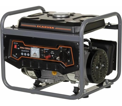 CARVER Бензиновый генератор PPG- 1200A, 220/12 В, 1.05кВт [01.020.00008]