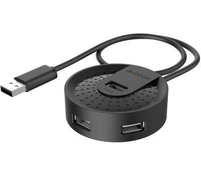 A4TECH Хаб (разветвитель) HUB-20, черный