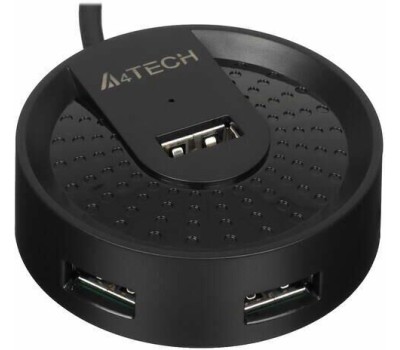 A4TECH Хаб (разветвитель) HUB-20, черный