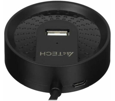 A4TECH Хаб (разветвитель) HUB-20, черный