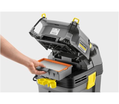 Пылесос KARCHER Строительный пылесос NT 30/1 Tact Te L, серый [1.148-211.0]