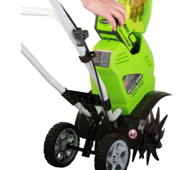 Культиватор GREENWORKS Культиватор аккумуляторный G40TL [27087vb]
