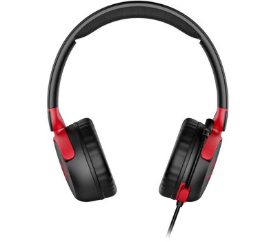 HYPERX Гарнитура игровая Cloud Mini, для компьютера, накладные, проводные, черный / красный [7g8f4aa]