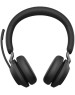 JABRA Гарнитура беспроводная Evolve2 65, Link380c MS Stereo Black, / Bluetooth (USB Type-C) /