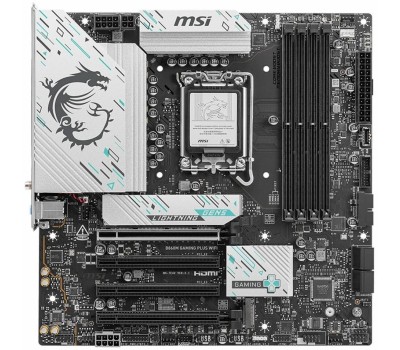 Материнская плата MSI Материнская плата B860M GAMING PLUS WIFI, Socket LGA 1851, Intel B860, mATX, Ret
