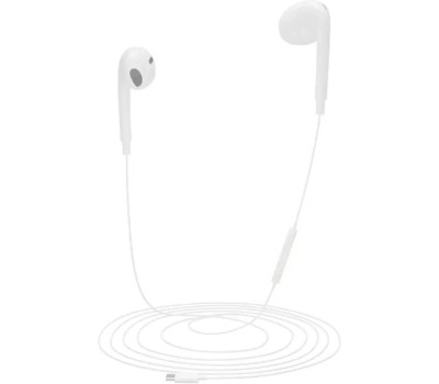 Наушники-гарнитура вкладыши PERO Наушники EP19WH, USB Type-C, вкладыши, белый