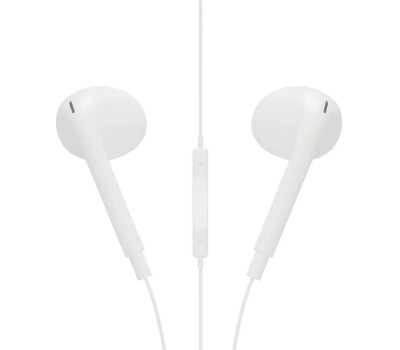 Наушники-гарнитура вкладыши PERO Наушники EP19WH, USB Type-C, вкладыши, белый