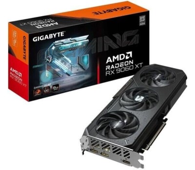 Видеокарта GIGABYTE Видеокарта AMD Radeon RX 9060XT GV-R9060XTGAMING OC-8GD 8ГБ Gaming, GDDR6, OC, Ret