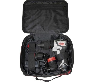 Интерскол КомбиМАКС ДА-10/12В (687.2.2.79), кейс, 4 насадки, 2 АКБ, 2 Ач